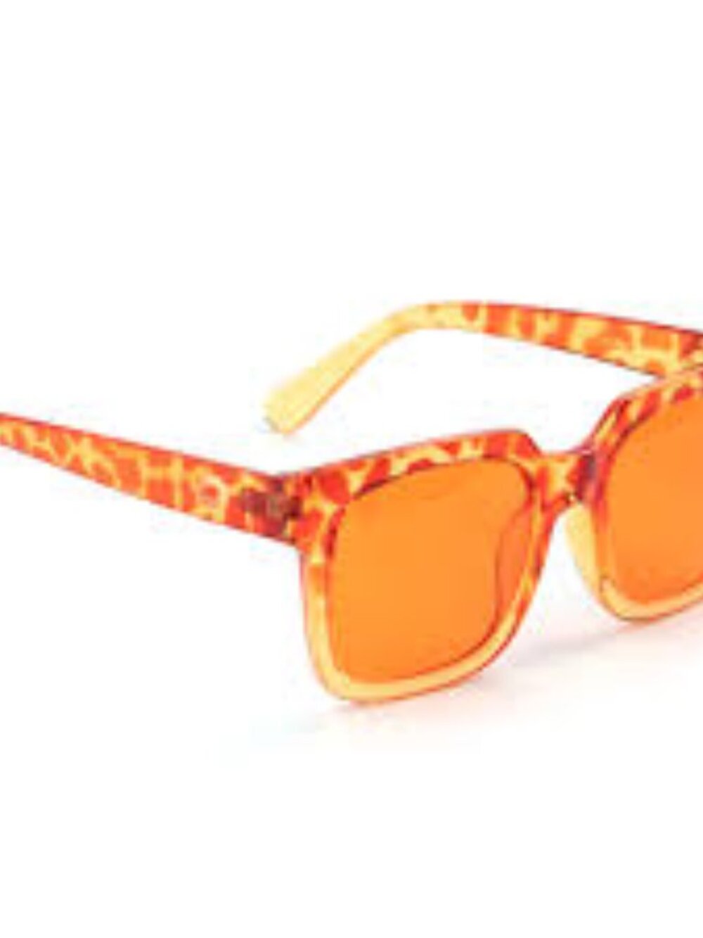 Rainbow Optix Sunglasses - The Unit – Inspiration Orange - Unisex - Cloth Case